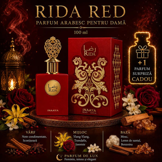 RIDA RED Parfum Arabesc pentru Dama | 100 ml - imagine 1